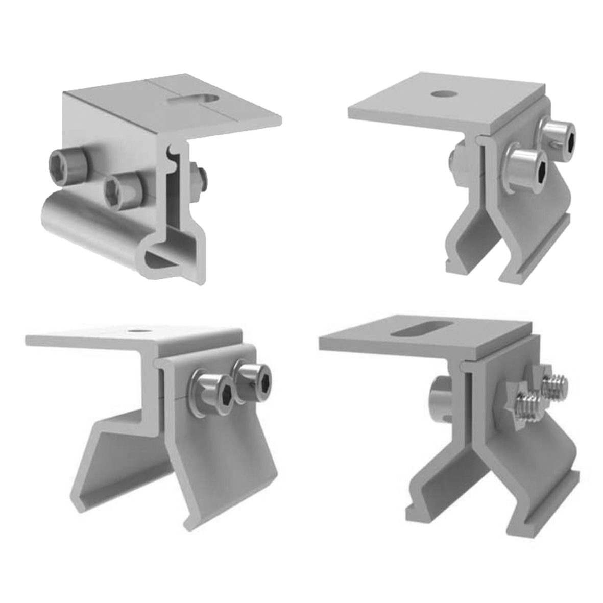 stangin seam metal tin pitched roof clamp